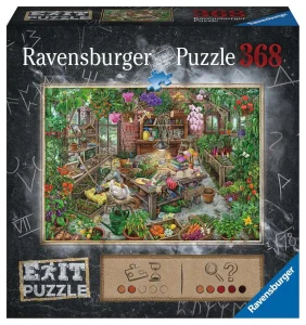 Únikové EXIT puzzle Ve skleníku 368 dílků