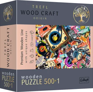 Wood Craft Origin puzzle Ve světě hudby 501 dílků