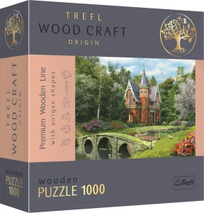 Wood Craft Origin puzzle Viktoriánský dům 1000 dílků