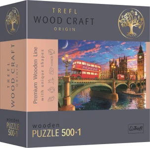 Wood Craft Origin puzzle Westminsterský palác, Big Ben 501 dílků