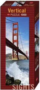 Vertikálne puzzle Heye 1000 dielikov Most Golden Gate