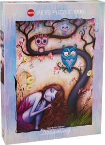 Puzzle Heye 1000 dielikov Jeremiah Ketner - Dreaming: Strom prianí