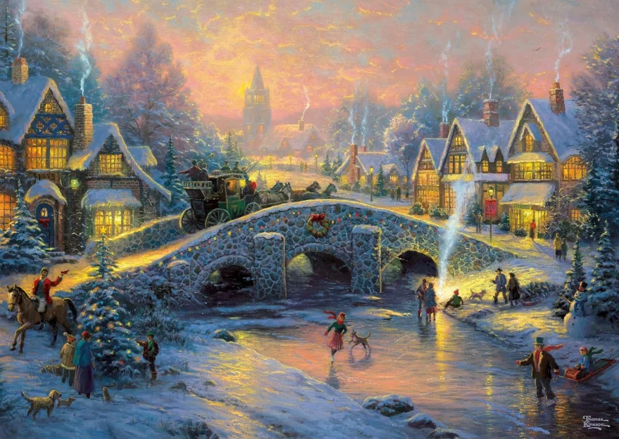 Schmidt Puzzle Kúzlo Vianoc 1000 dielikov