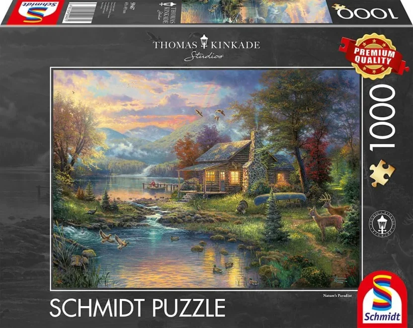 Schmidt Puzzle Prírodný raj 1000 dielikov