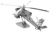 METAL EARTH 3D puzzle Vrtuľník AH-64 Apache