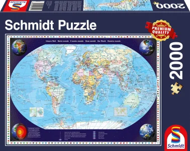 Puzzle Schmidt 2000 dielikov Náš svet