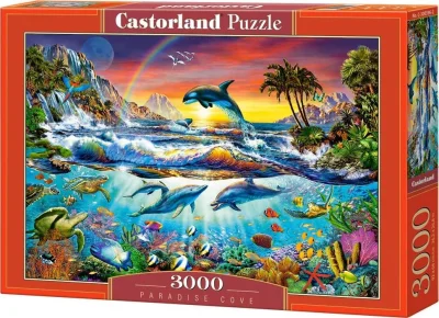 Puzzle Rajská zátoka 3000 dielikov