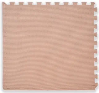 Pěnový koberec tl. 2 cm - béžový 1 díl s okraji
