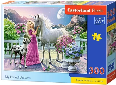 Puzzle Môj priateľ jednorožec 300 dielikov