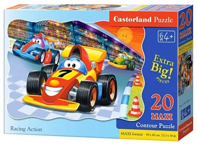 Puzzle pre deti Castorland 20 dielikov MAXI Preteky