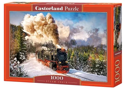 Puzzle Parný vlak 1000 dielikov
