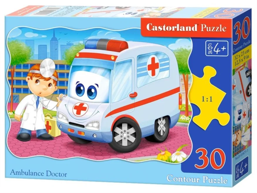 Castorland Puzzle Sanitka 30 dielikov