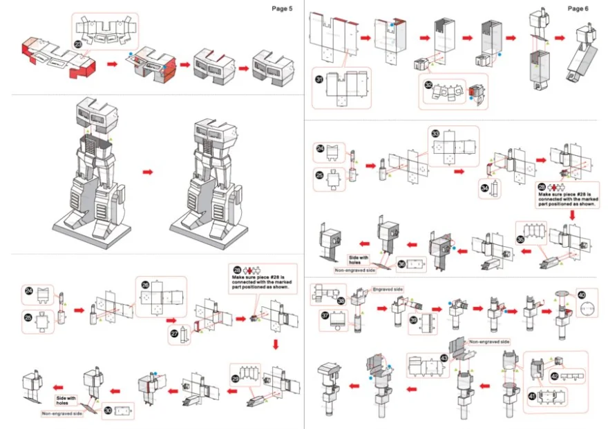 METAL EARTH 3D puzzle Transformers: Optimus Prime
