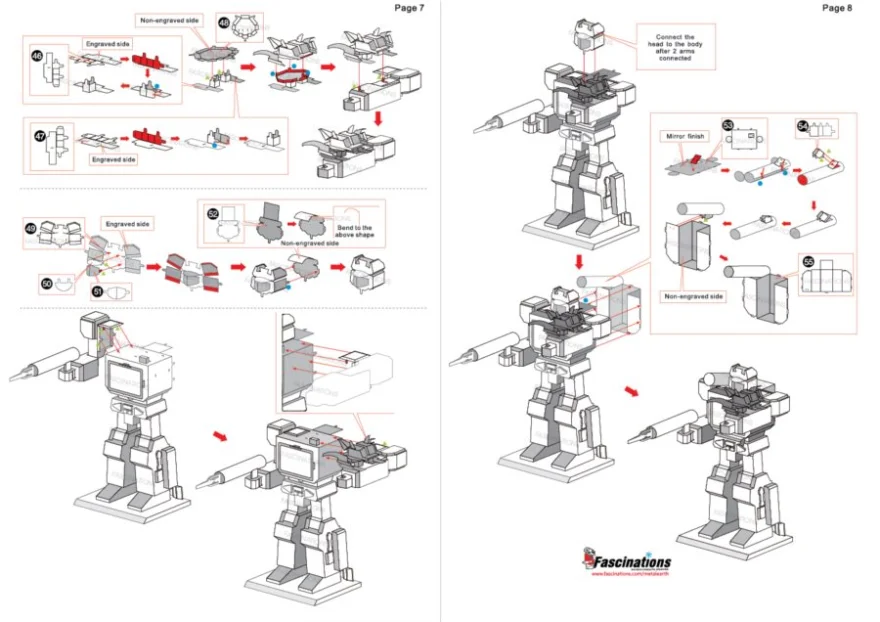 METAL EARTH 3D puzzle Transformers: Soundwave