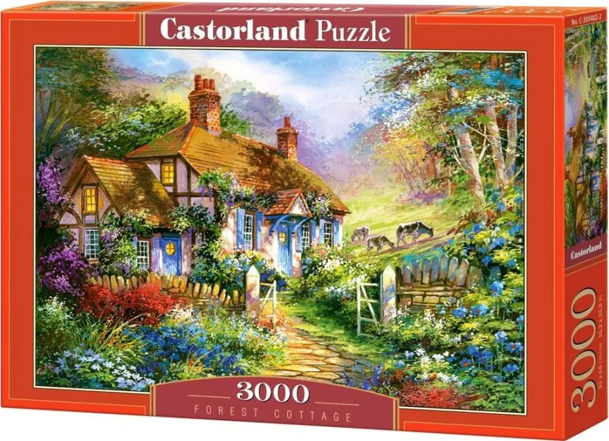 Castorland Puzzle Chalúpka v lese 3000 dielikov