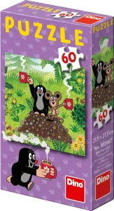 Puzzle Krtko a myška 60 dielikov