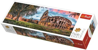 Panoramatické puzzle Koloseum za úsvitu 1000 dílků