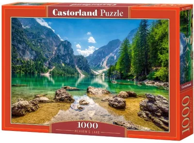 Puzzle Nebeské jazero 1000 dielikov