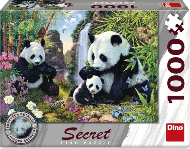 Puzzle Secret Collection: Pandy 1000 dielikov