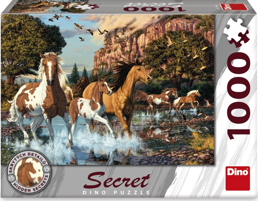 Dino Puzzle Secret Collection: Kone 1000 dielikov