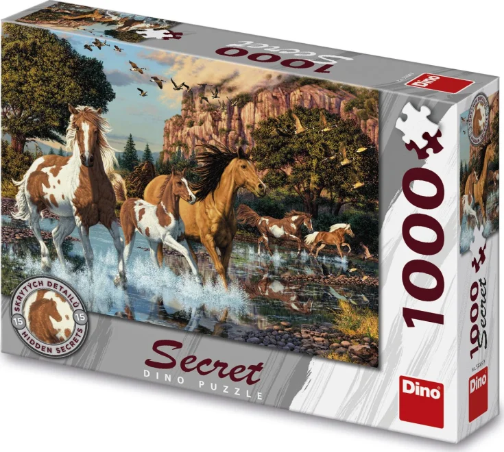 Dino Puzzle Secret Collection: Kone 1000 dielikov