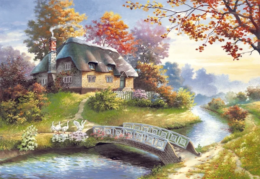 Castorland Puzzle Chalupa 1500 dielikov