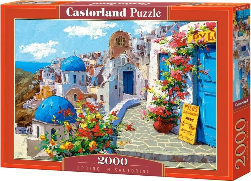 Castorland Puzzle Jar v Santorini 2000 dielikov