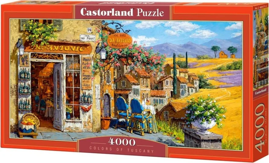 Castorland Puzzle Farby Toskánska 4000 dielikov