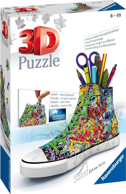 Ravensburger 3D puzzle Teniska Graffiti 112 dielikov