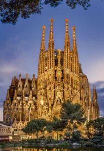 Puzzle Sagrada Familia, Barcelona (Španělsko) 1000 dílků