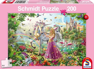 Puzzle Víla v magickom lese 200 dielikov