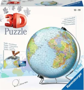 3D Puzzleball Glóbus (Zemeguľa) 550 dielikov