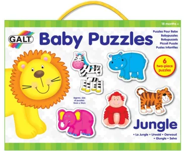 Baby puzzle Džungle 6x2 dílky