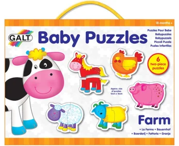 Baby puzzle Farma 6x2 dílky