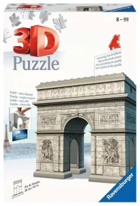 3D puzzle Víťazný oblúk, Francúzsko 216 dielikov