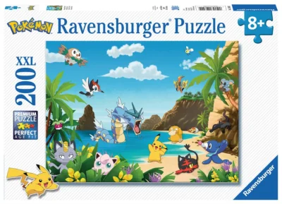 Puzzle Pokémon: Chyť ich všetkých! XXL 200 dielikov