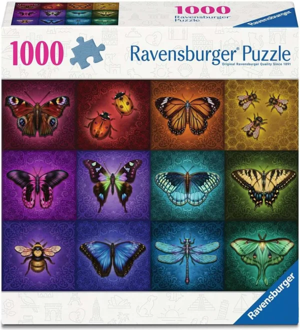 Puzzle Ravensburger 1000 dielikov Okrídlené veci