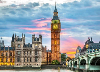 Puzzle Londýn - Big Ben 1000 dílků