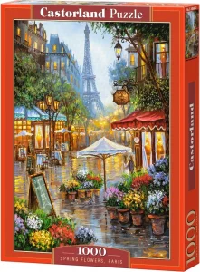 Puzzle Jarné kvety v Paríži 1000 dielikov