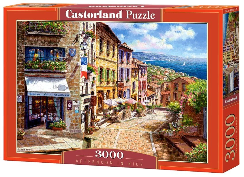 Castorland Puzzle Popoludnie v Nice, Francúzsko 3000 dielikov