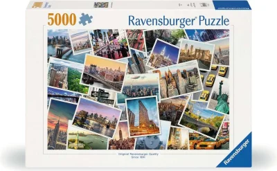 Puzzle New York nikdy nespí 5000 dielikov