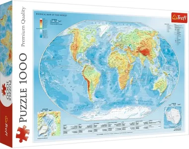 Puzzle Mapa sveta 1000 dielikov