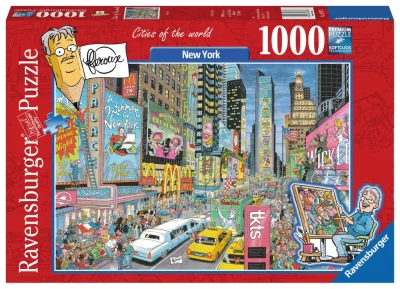 Puzzle Města světa: New York 1000 dílků