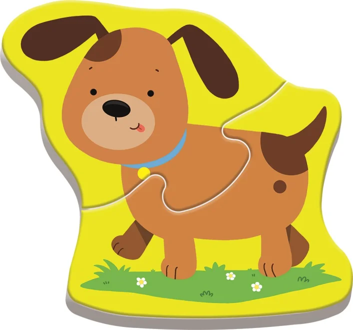 Trefl Baby puzzle Zvieratá 4x2 dieliky