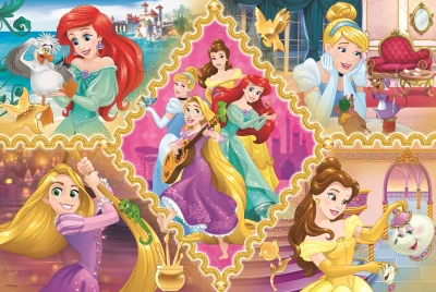 Puzzle Disney princezny a jejich dobrodružství 160 dílků