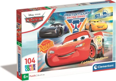 Puzzle pre deti Clementoni 104 dielikov Autá