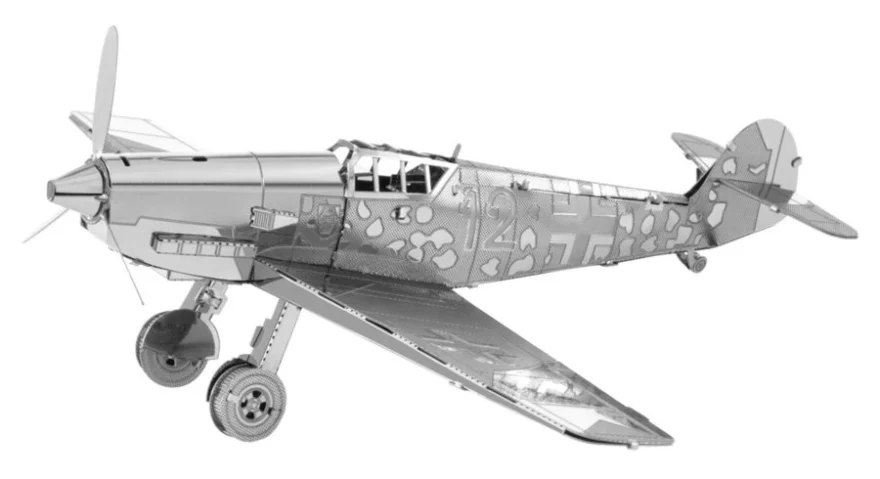 METAL EARTH 3D puzzle Lietadlo Messerschmitt BF-109