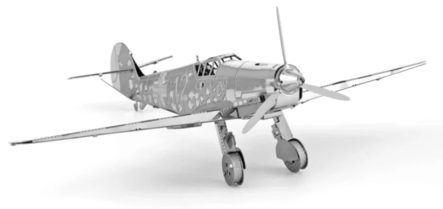 METAL EARTH 3D puzzle Lietadlo Messerschmitt BF-109