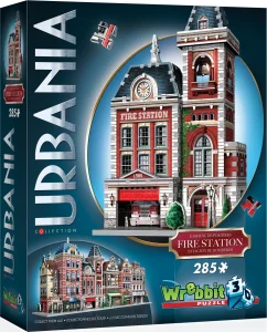 3D puzzle Urbania: Hasičská stanice 285 dílků