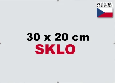 Rám Euroclip 30x20cm (sklo)